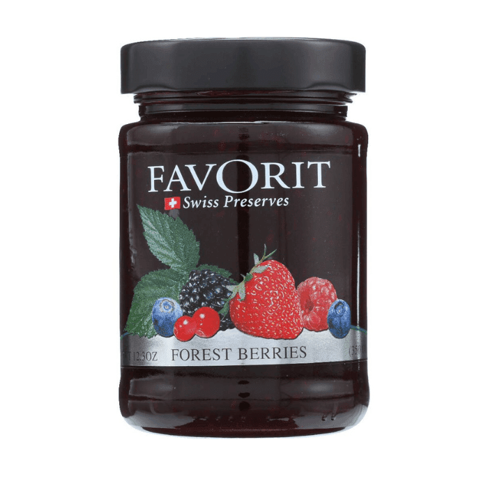 Favorit Forest Berries Fruit Spread, 12.3 oz