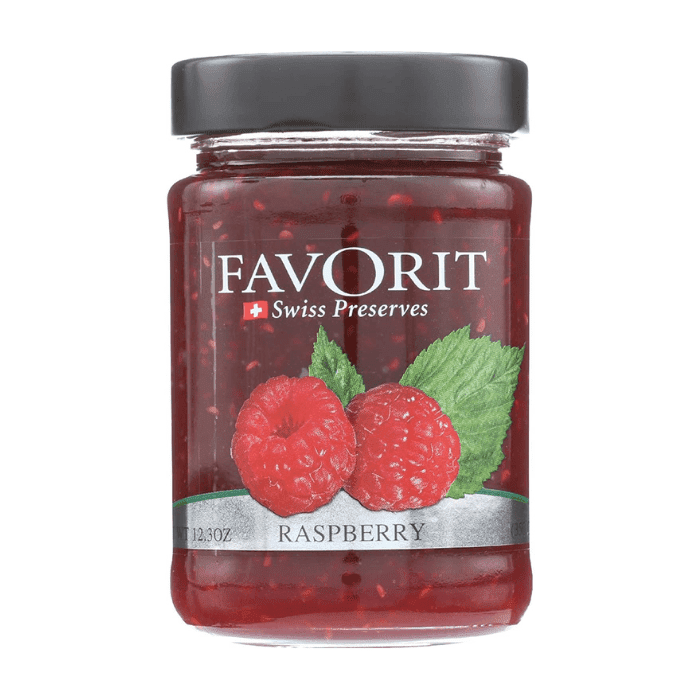 Favorit Raspberry Fruit Spread, 12.3 oz