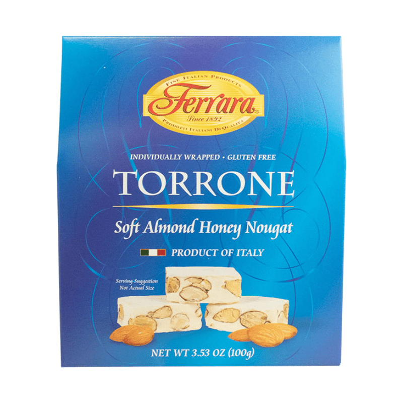 Ferrara Almond Honey Nougat Miniature Torrones, 3.53 oz