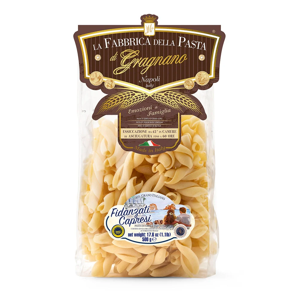 La Fabbrica Della Pasta ‘E Fidanzati Capresi #552, 17.6 oz | 500g | Pasta di Gragnano I.G.P.