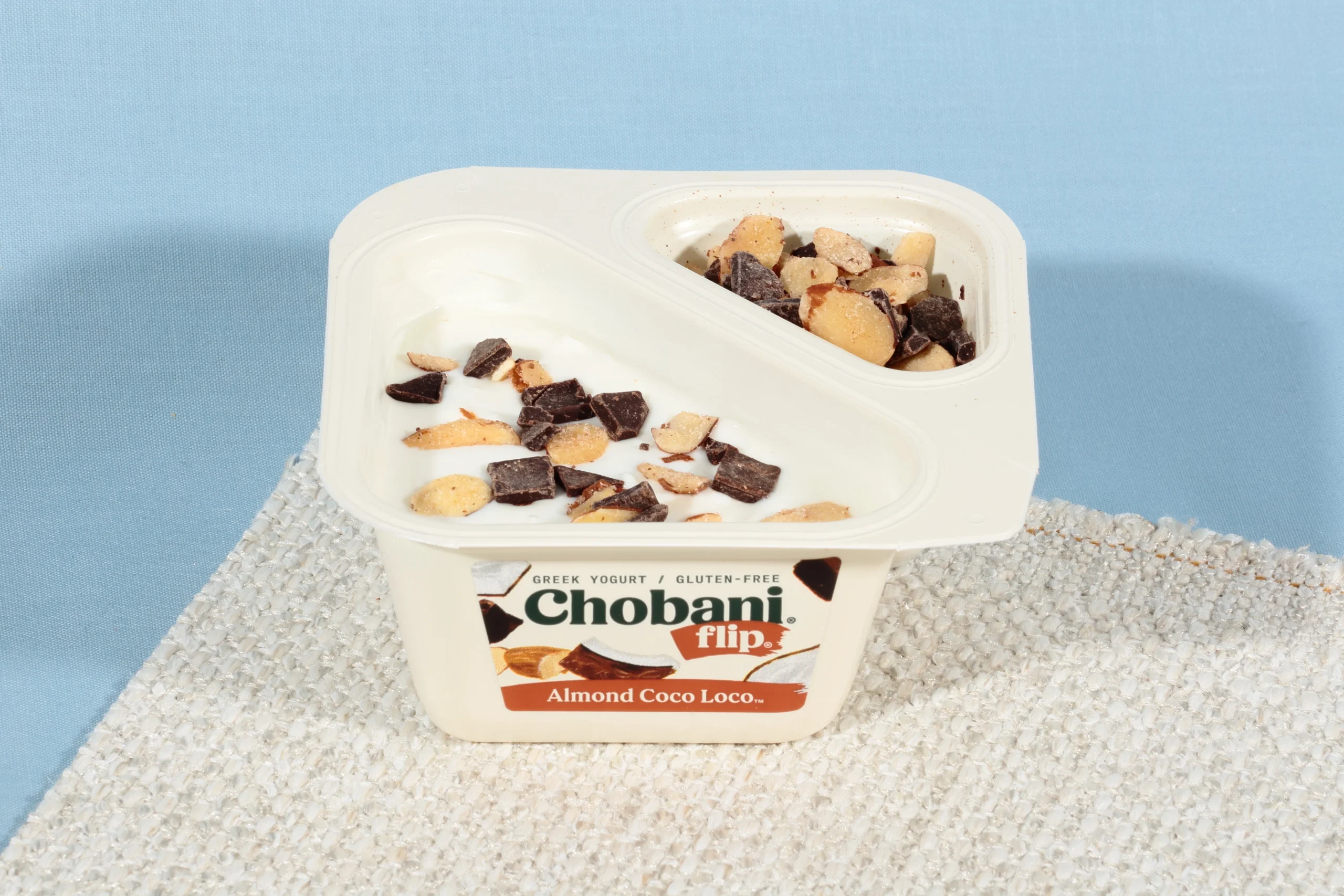 Chobani Flip Low Fat Greek Yogurt Almond Coco Loco 4.5 Ounce Size - 12 Per Case.