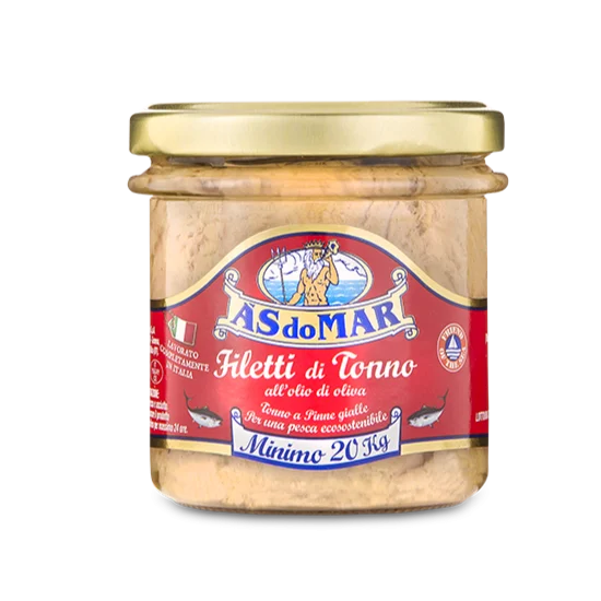 A'S do Mar Filetto di Tonno in Olive Oil, 150g Jar