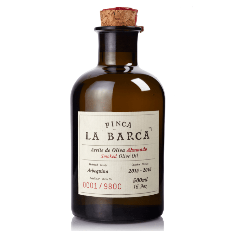 Finca La Barca Arbequina Smoked Olive Oil, 500mL | 16.9 oz