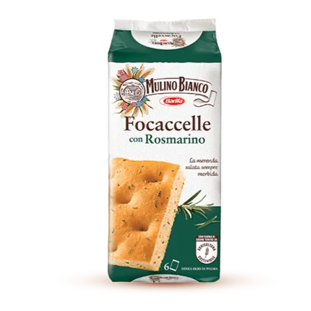 Mulino Bianco Focaccelle Rosemary, 6 Pack, 198g