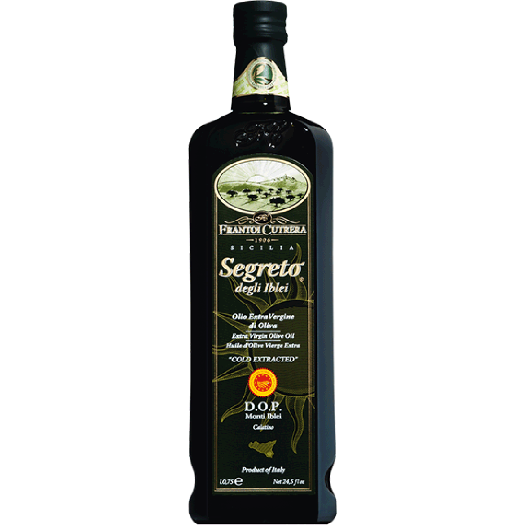 Frantoi Cutrera Segreto Gold Medal Extra Virgin Olive Oil, 25.4 fl oz