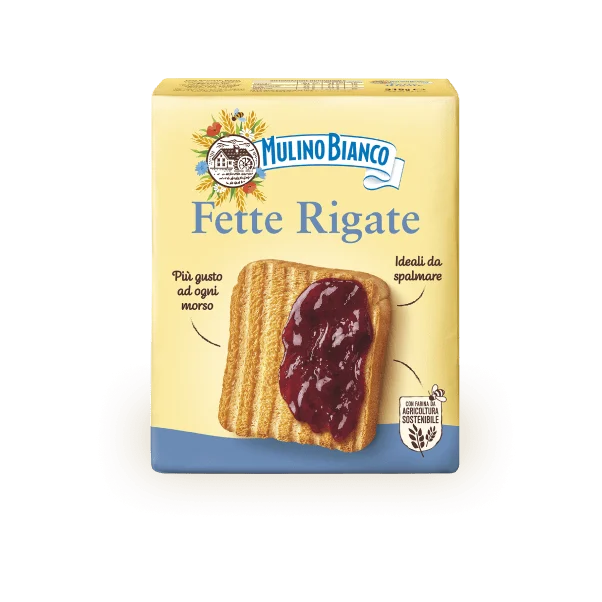 Mulino Bianco Fette Rigate Rusks, 11.11 oz | 315g