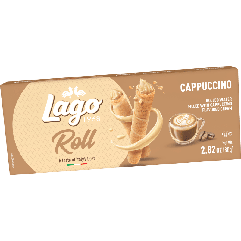 Gastone Lago Capuccino Roll Break, 2.82 oz