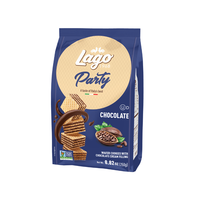 Gastone Lago Chocolate Wafers, 8.8 oz