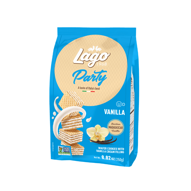 Gastone Lago Vanilla Wafers. 8.8 oz