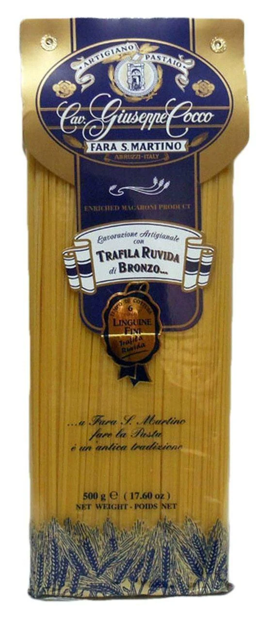 Giuseppe Cocco Linguine Fini (Ruvida), 17.6 oz