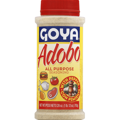 [Best Before: 01/11/29] Goya Adobo All Purpose Seasoning with Pepper, 28 oz [Pack of 3]