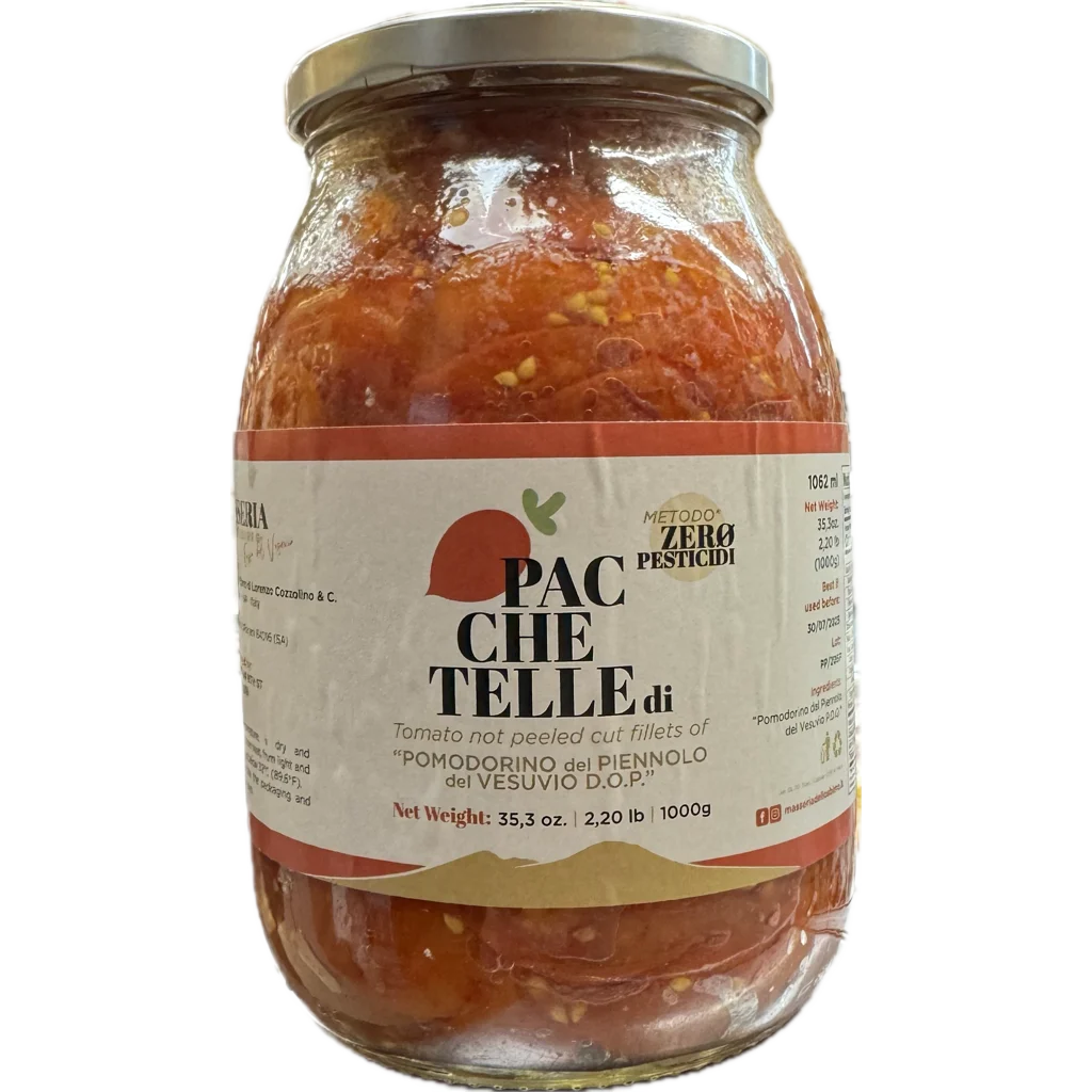 Masseria Dello Serro Piennolo Del Vesuvio Tomatoes D.O.P., 35.27 oz | 1050g
