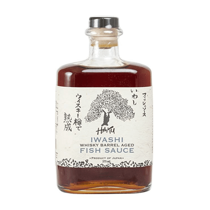 Haku Iwashi Whiskey Barrel Aged Fish Sauce, 12.7 oz (375 ml)