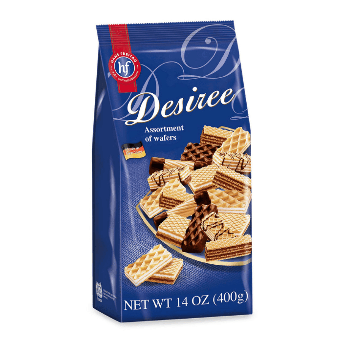 Hans Freitag Desiree Assorted Wafer Cookies, 14 oz
