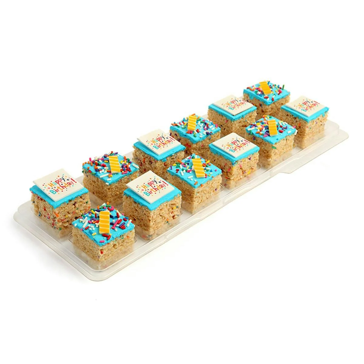 Happy Birthday Rice Krispie Treats - 12 Pack