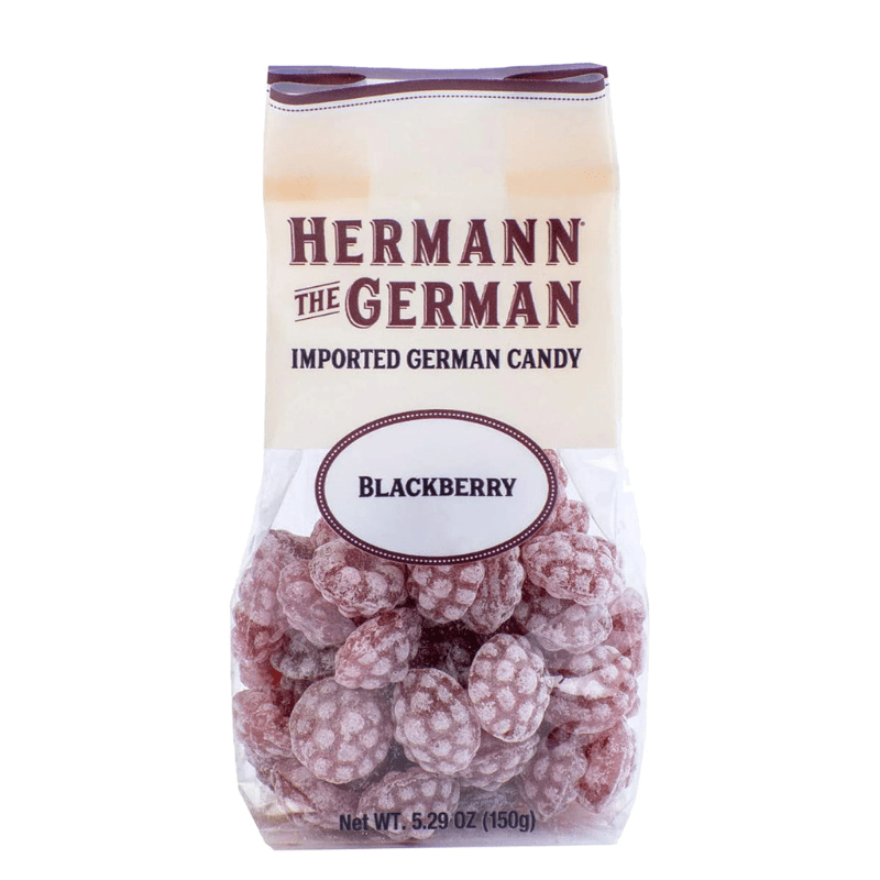 Hermann The German Blackberry Hard Candy, 5.29 oz