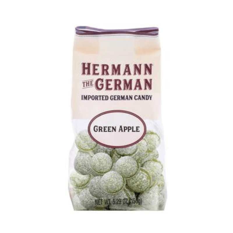 Hermann The German Green Apple Hard Candy, 5.29 oz