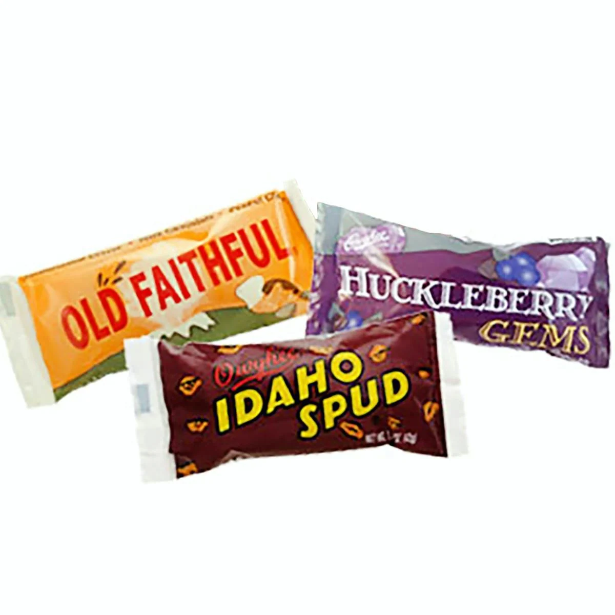 Idaho Spud, Old Faithful & Huckleberry Gems - 54 Pack