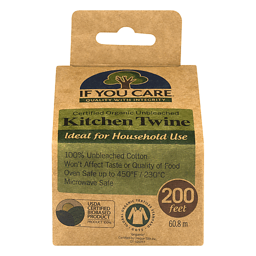 If You Care Unbleached Cooking Twine, 200-Foot Roll