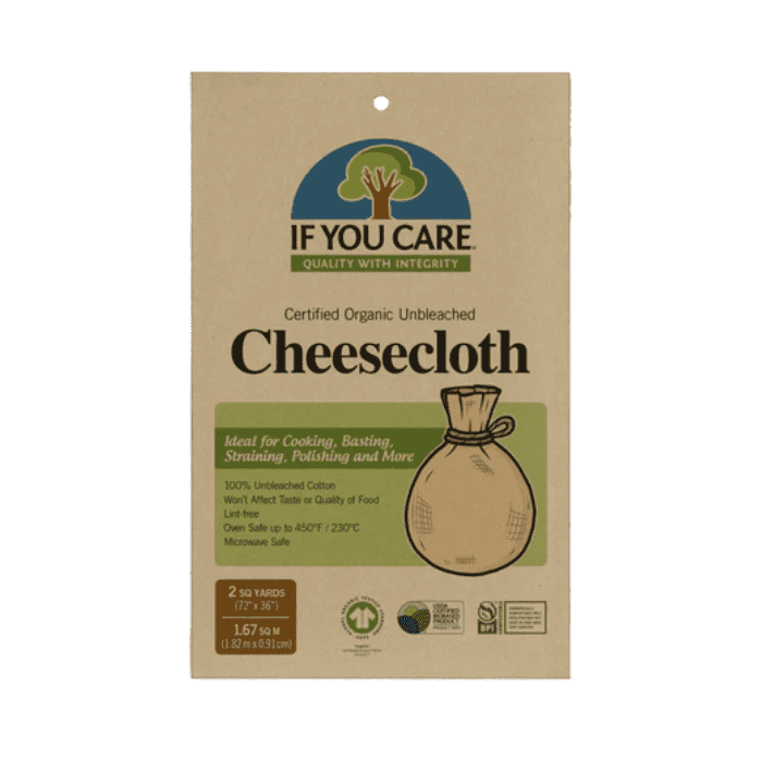 If You Care Unbleached Organic Cheesecloth, 2 sq yards