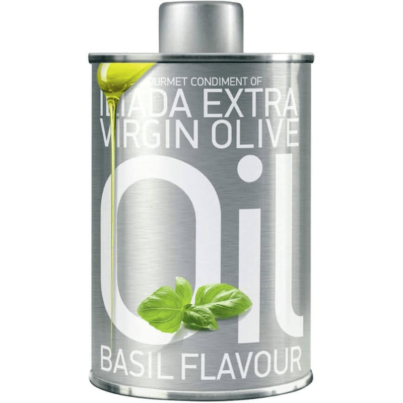 Iliada Extra Virgin Olive Oil Basil Flavour, 250ml