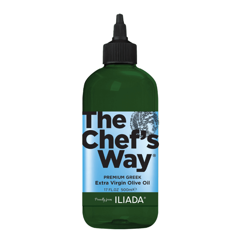 Iliada The Chef's Way Greek Extra Virgin Olive Oil Squeeze, 500 mL