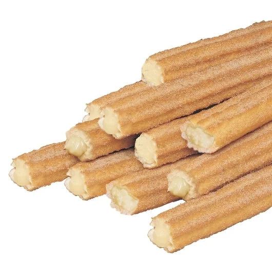 Tio Pepe's 5 Inch Bavarian Cream Churro - 100 Per Case.