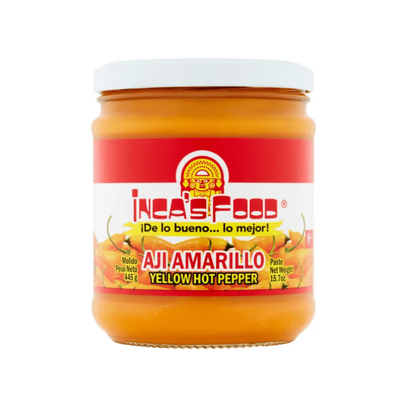 Inca's Food Aji Amarillo Yellow Hot Pepper Paste, 15.7 oz