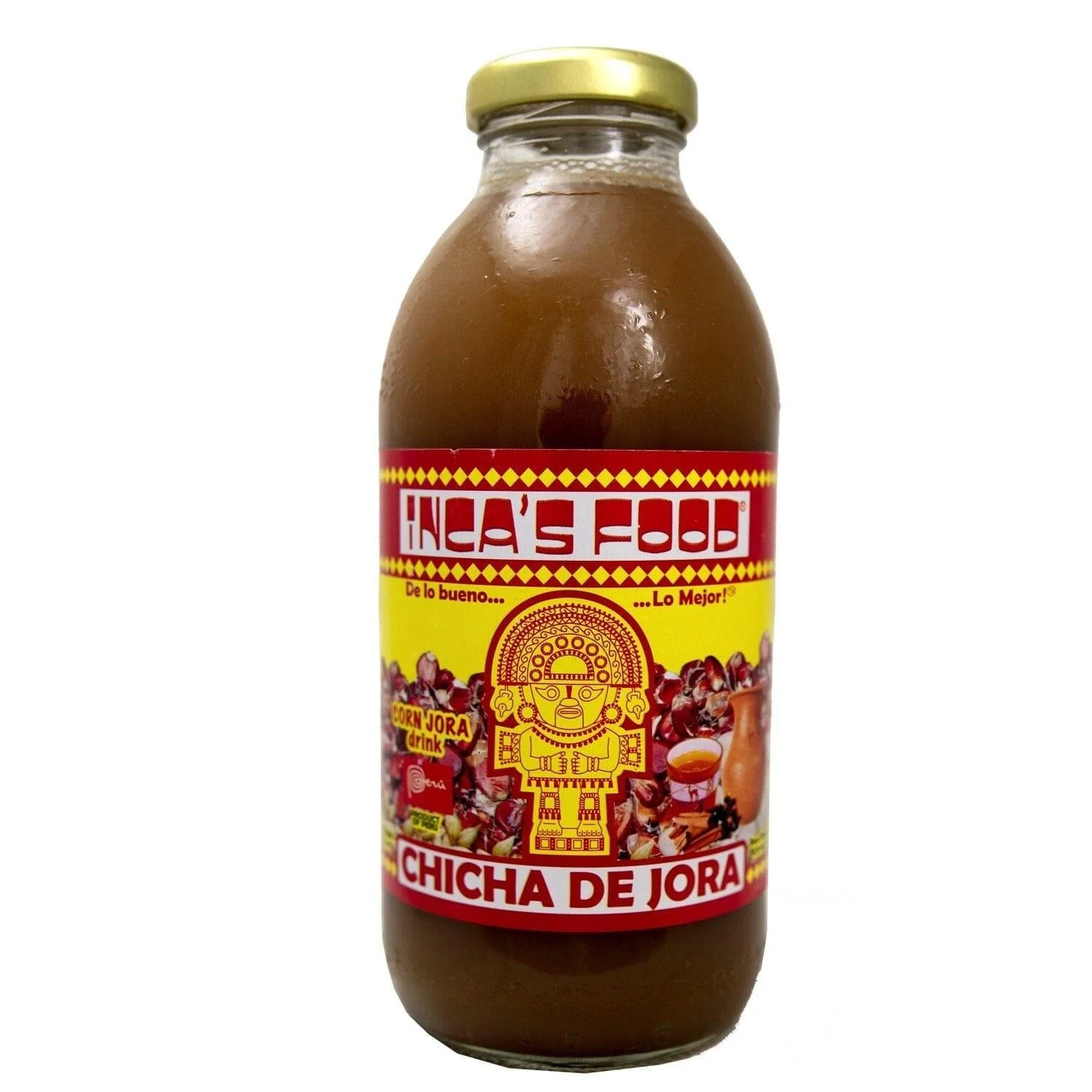 Inca’s Food Drinking Corn Jora Cider, 16 oz