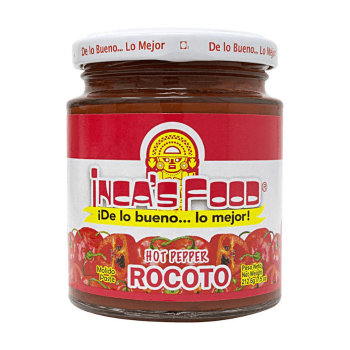 [Best Before: 10/05/2026] Inca's Food Hot Pepper Rocoto, 7.5 oz