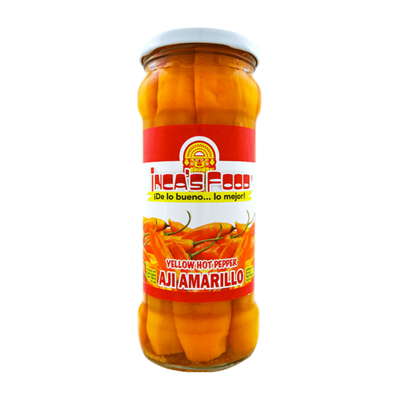 Inca's Food Whole Yellow Hot Pepper, 20 oz
