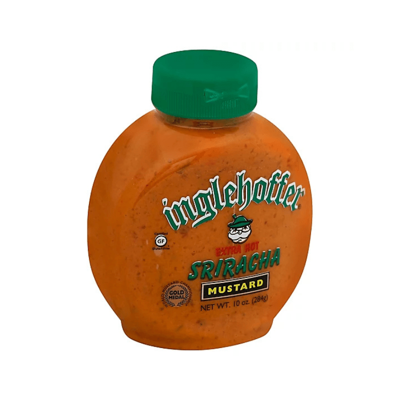 Inglehoffer Extra Hot Sriracha Mustard, 10 oz