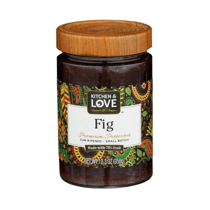 Kitchen & Love Fig Preserve, 12.3 oz