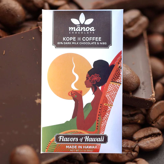 Manoa Chocolate Kope Coffee- 60% Dark Milk
