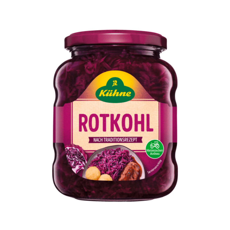Kuehne Rotkohl Original Red Cabbage, 680g