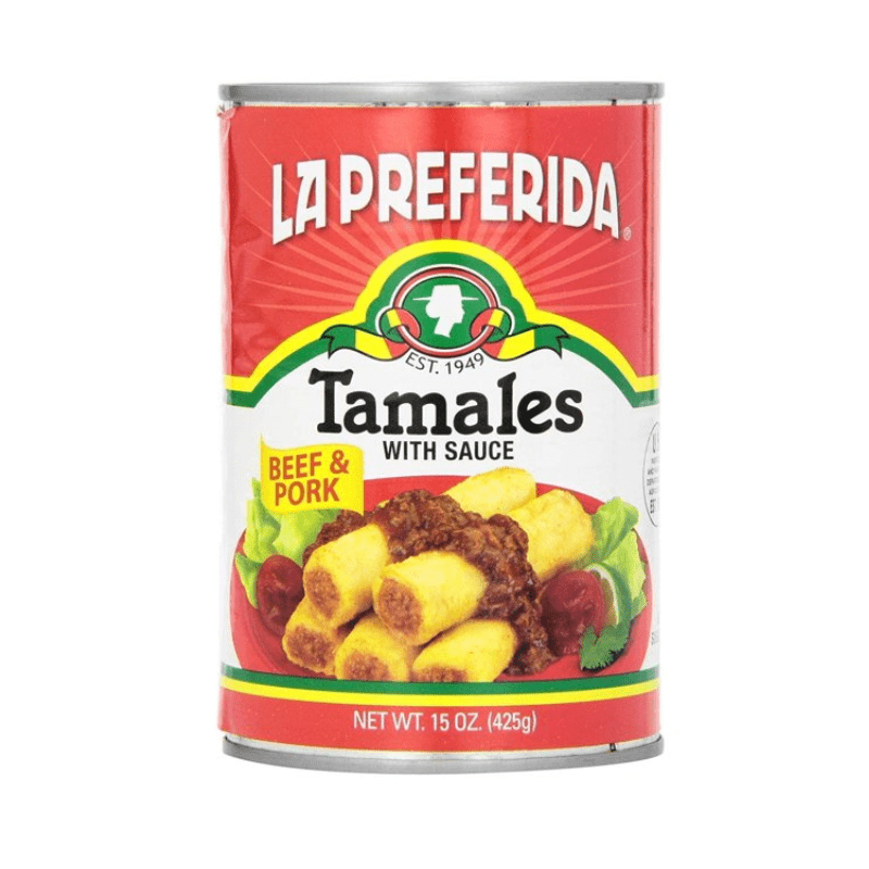 [Best Before: 02/05/2027] La Preferida Beef and Pork Tamales, 15 oz