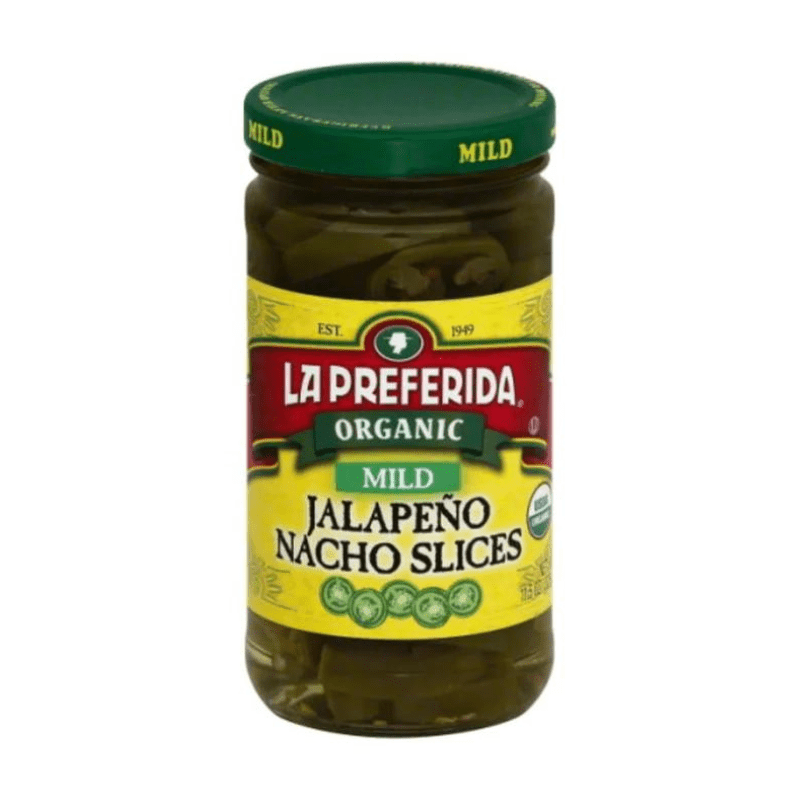 [Best Before: 10/31/2027] La Preferida Organic Mild Jalapeno Nacho Slices, 11.5 oz