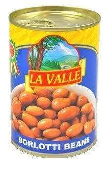 La Valle Borlotti Beans, 14 oz