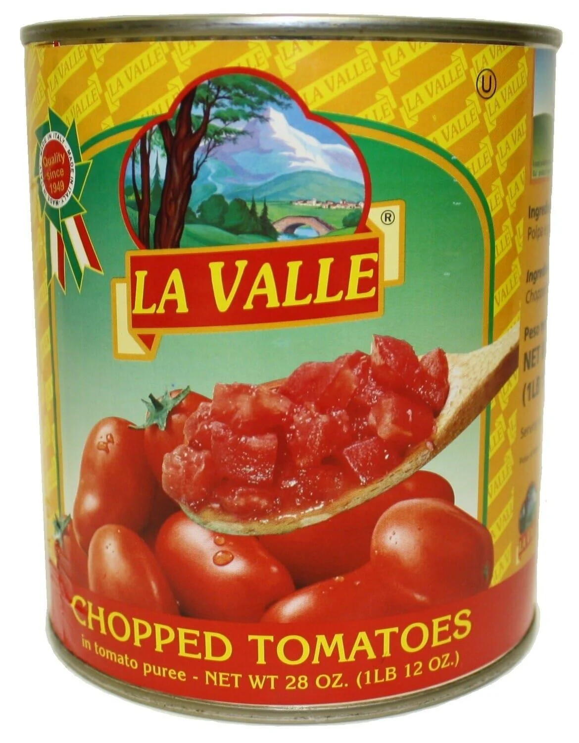 La Valle Chopped Tomatoes, 28 oz
