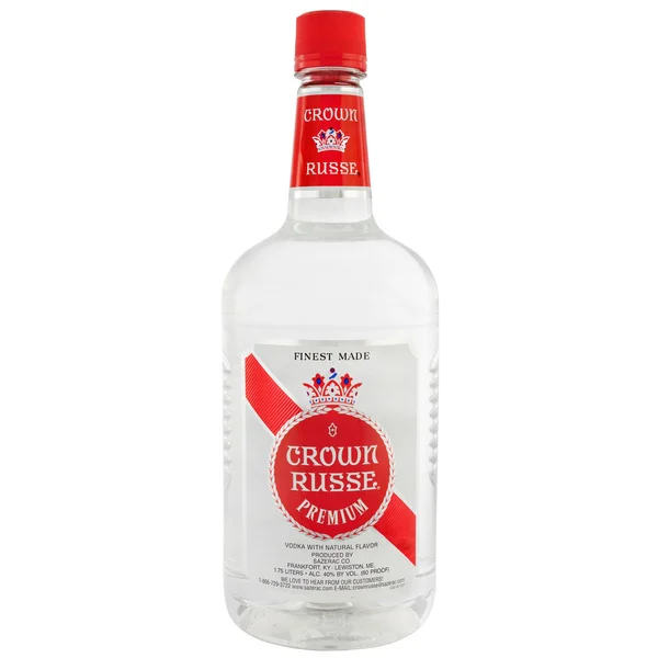 Crown Russe 1.75 L Bottle of Vodka 80 Proof