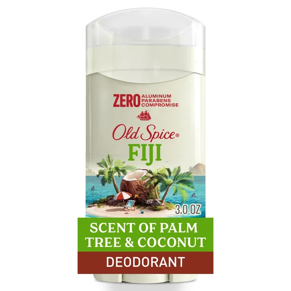 Old Spice Men's Deodorant Aluminum-Free Fiji with Palm Tree