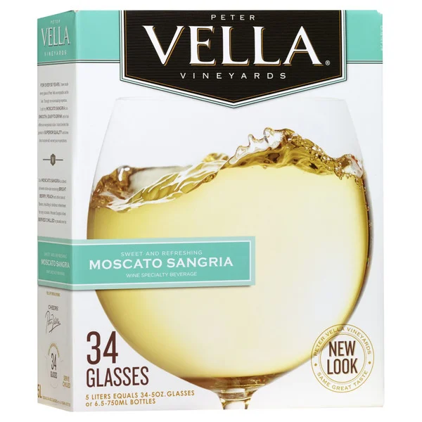 Peter Vella Moscato Sangria Wine Specialty Beverage