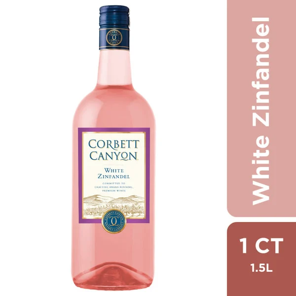 Corbett Canyon White Zinfandel California Rose Wine