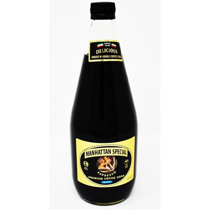 Manhattan Special, Espresso Coffee Soda, DIET, 32 fl oz
