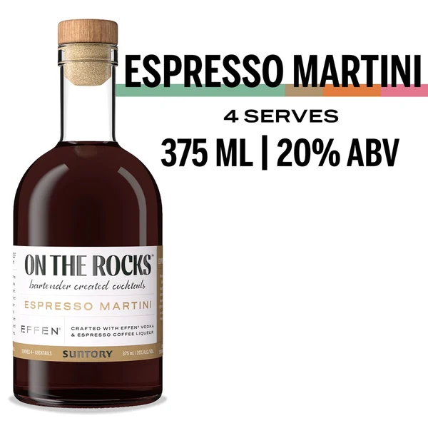On The Rocks Espresso Martini Cocktail