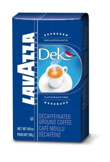 Lavazza Dek Decaf Espresso Ground Coffee, 8.8 oz