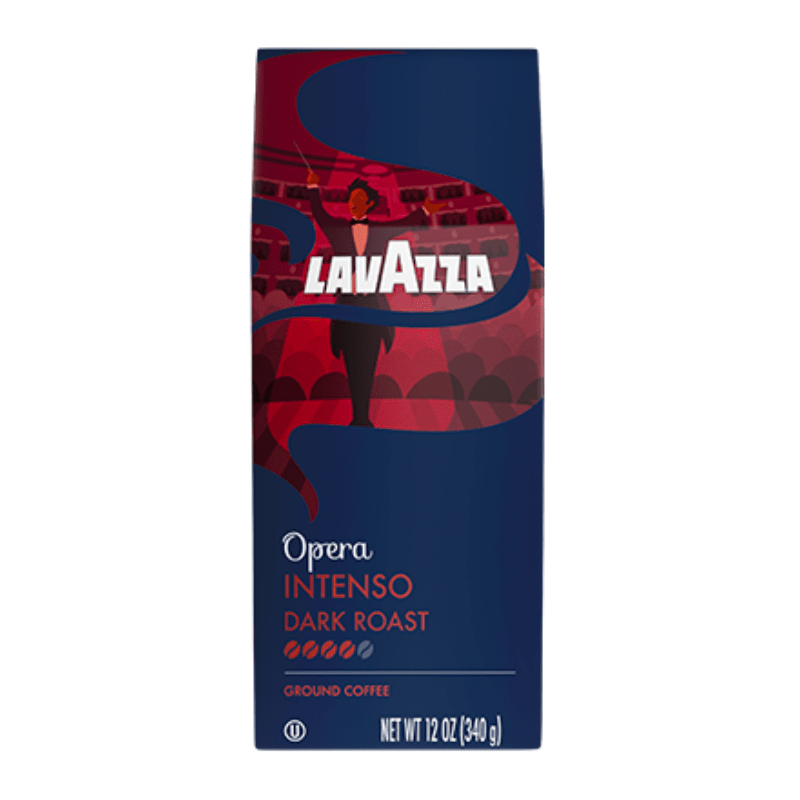 Lavazza Drip Opera Intenso Dark Roast Coffee, 12 oz