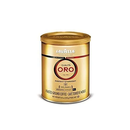 Lavazza Qualita Oro Ground Coffee Can, 8 oz