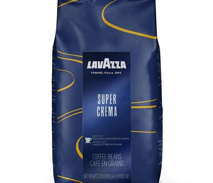 [Best Before: 10/30/2026] Lavazza Super Crema Espresso Whole Bean, 2.2 lb.