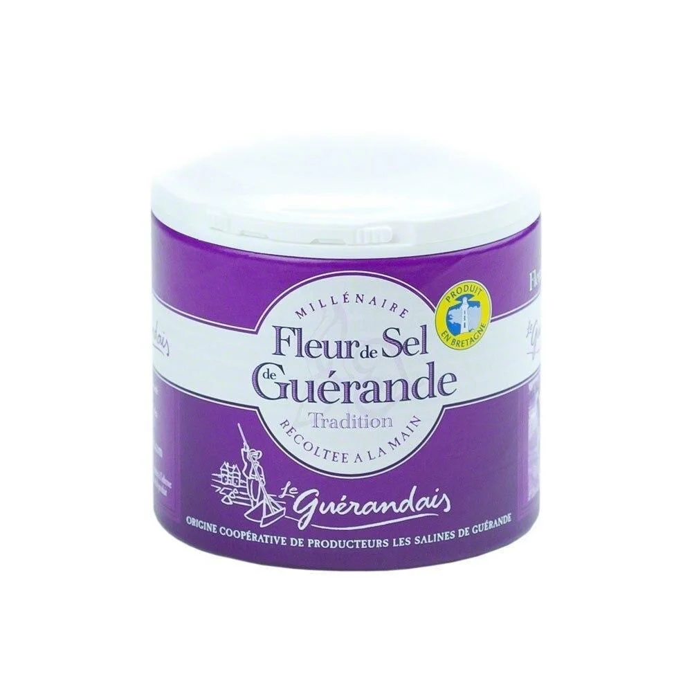 Le Guerandais Guerande Fleur de Sel Canister, 4.4 oz